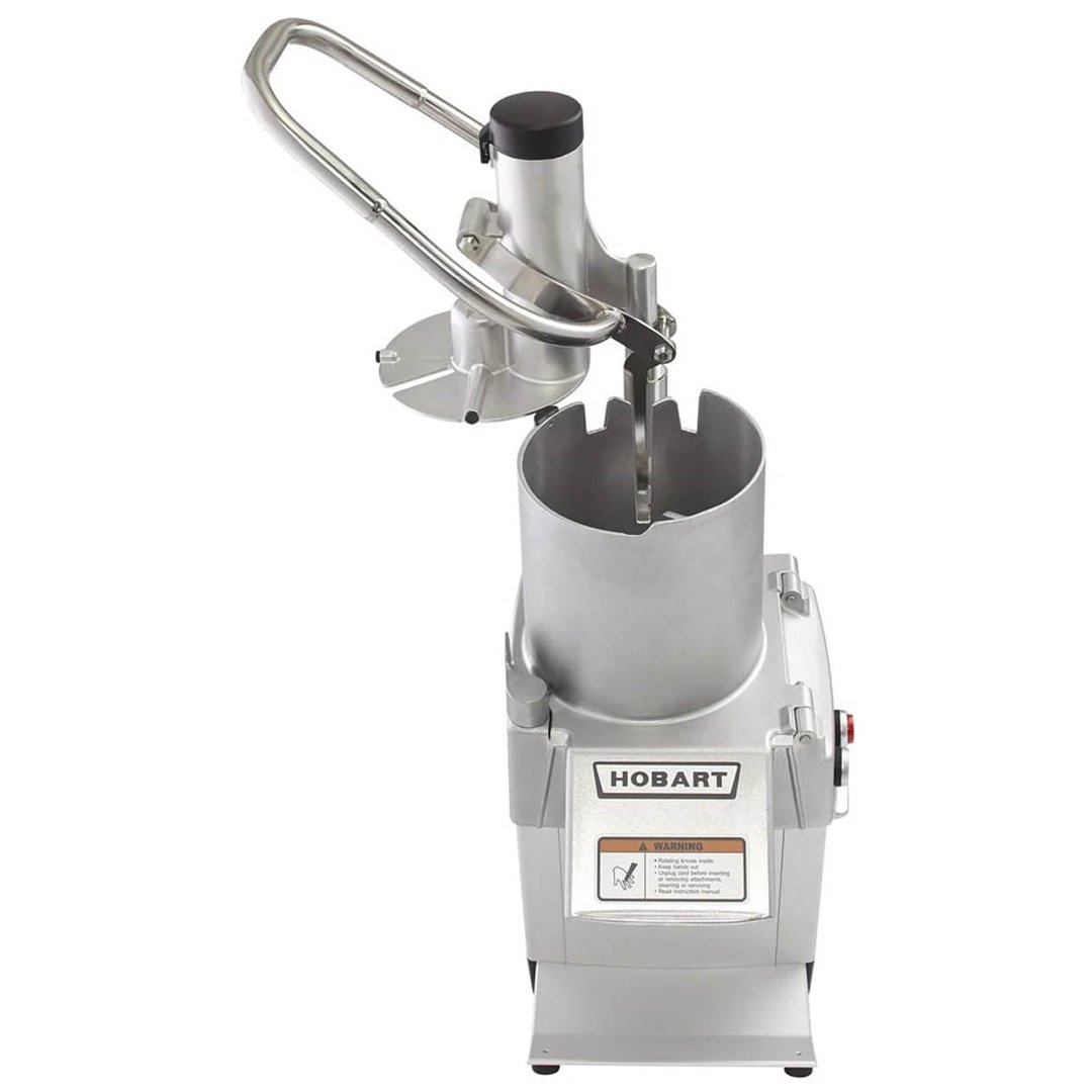 Hobart FP250-1B Benchtop Continuous Feed Food Processor with 15PLTSS-6PACK, 17 lbs per/min, 3/4 hp