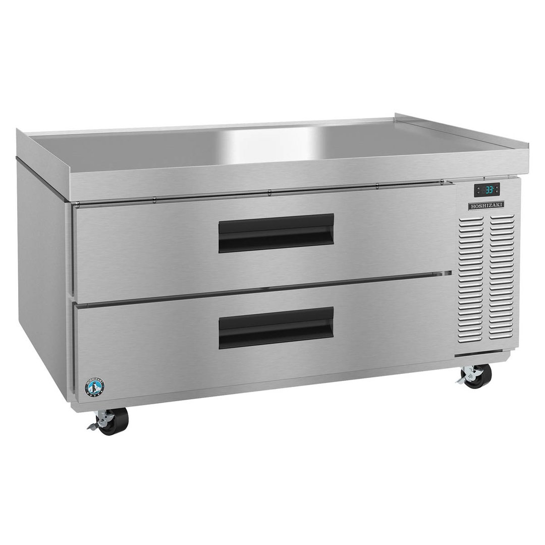 Hoshizaki CR49A 49" 2 Drawers Refrigerated Chef Base, All Stainless Steel