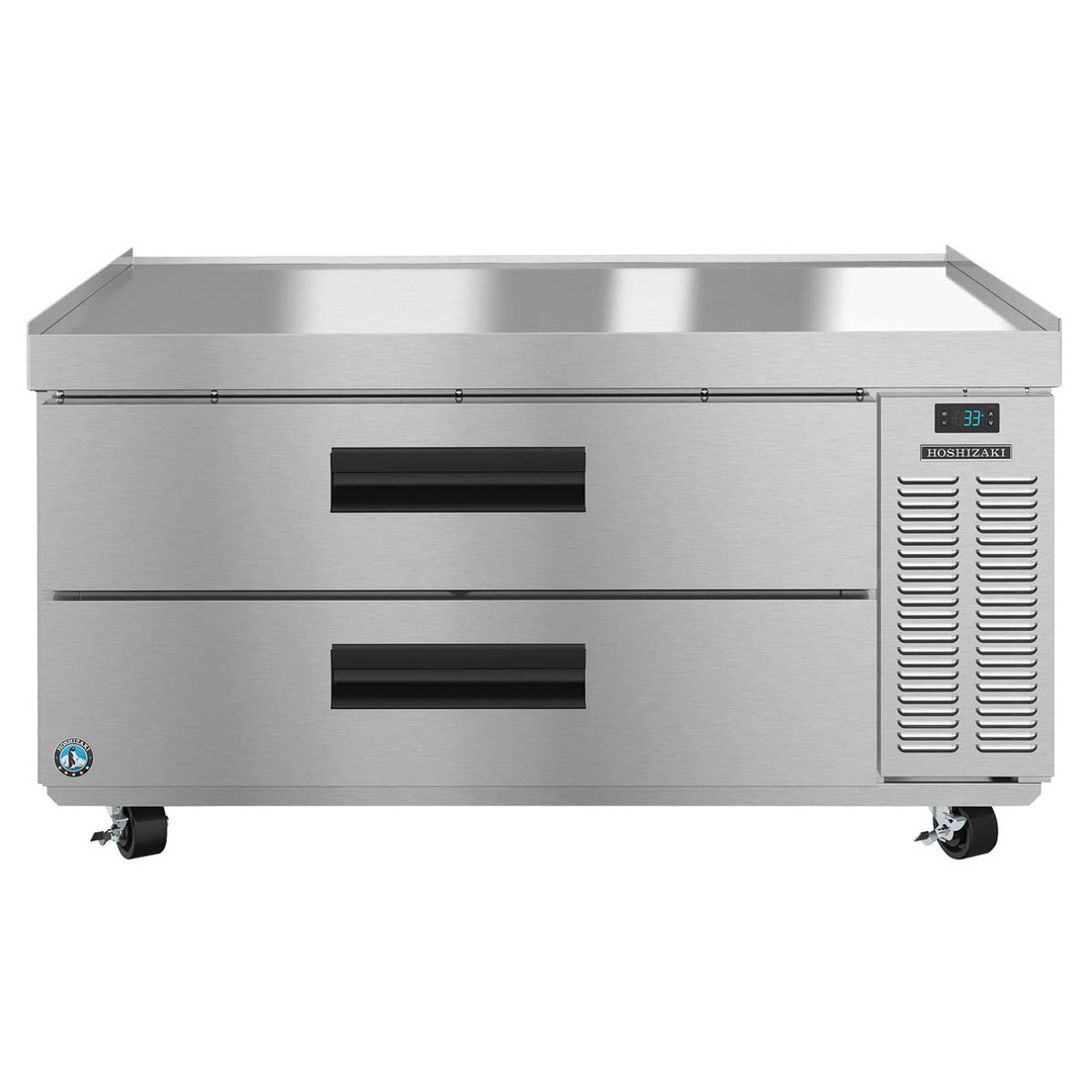 Hoshizaki CR49A 49" 2 Drawers Refrigerated Chef Base, All Stainless Steel