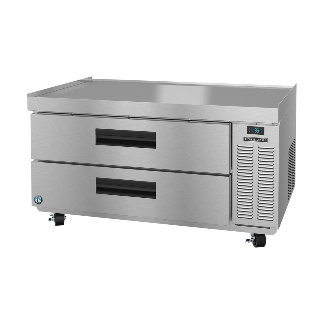 Hoshizaki CR49A 49" 2 Drawers Refrigerated Chef Base, All Stainless Steel