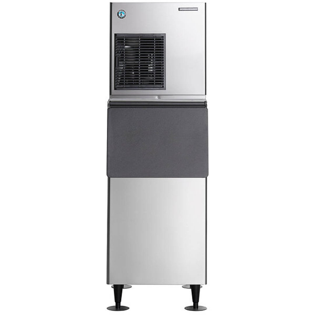 Hoshizaki F-450MAJ/B-300SF Air Cooled Flake 492 lb Ice Machine with Bin, 300 lb Storage