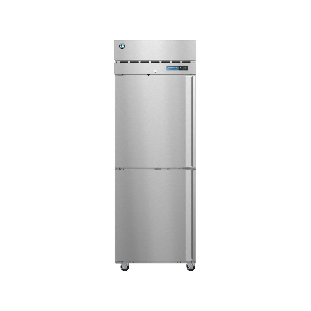 Hoshizaki F1A-HSL 27" One Section Reach-In Freezer w/ Left Hinged Half Solid Doors, Stainless Steel, 23 cu. ft.