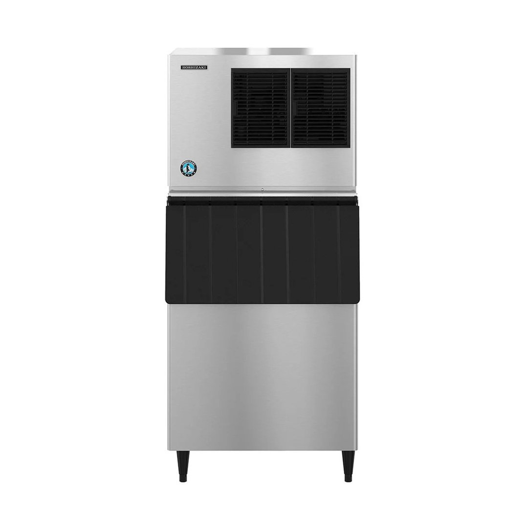 Hoshizaki KML-500MAJ/B-500SF Air Cooled Crescent 442 lb Ice Machine with Bin, 500 lb Storage