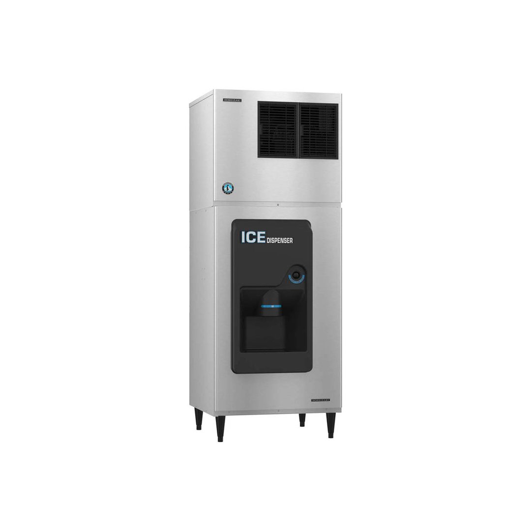 Hoshizaki KML-700MAJ/DB-200H Crescent 662 lb Ice Machine with Ice Dispenser