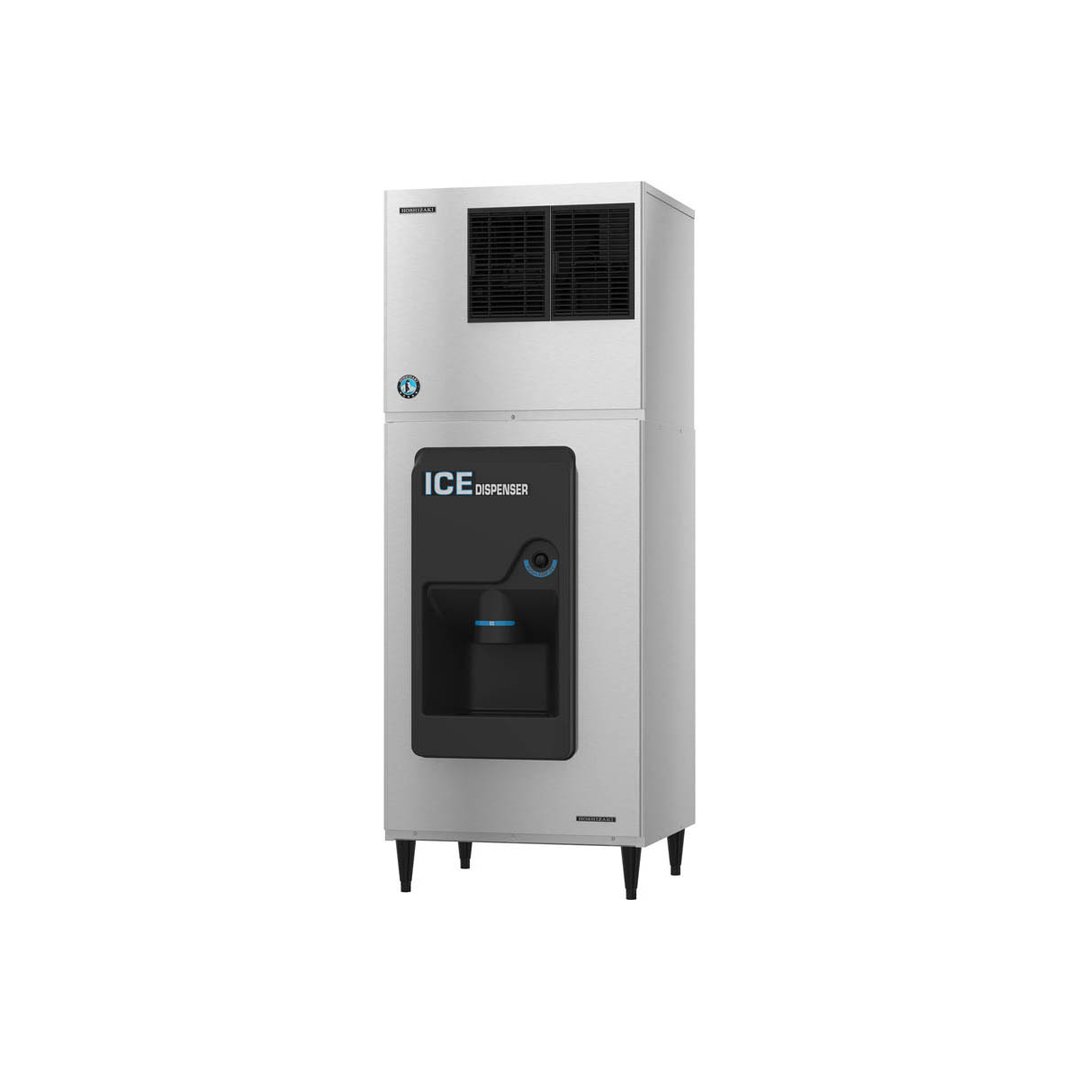 Hoshizaki KML-700MAJ/DB-200H Crescent 662 lb Ice Machine with Ice Dispenser