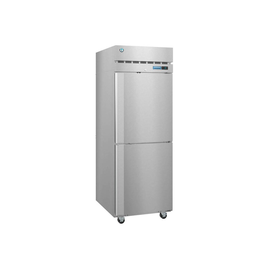 Hoshizaki R1A-HS 27" One Section Reach-In Refrigerator w/ Right Hinged Half Solid Door, All Stainless Steel, 23 cu. ft.