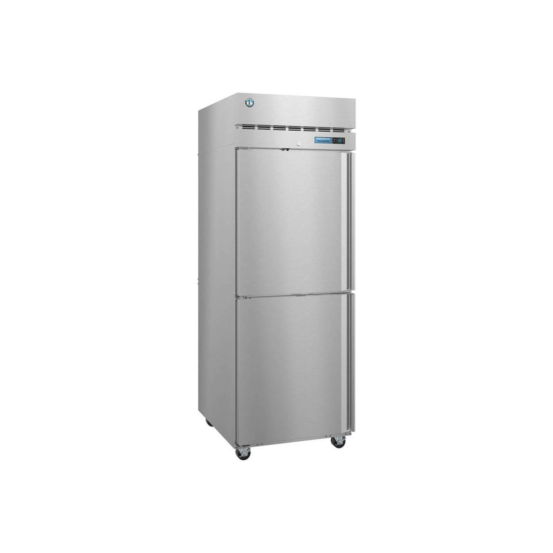 Hoshizaki R1A-HSL 27" One Section Reach-In Refrigerator w/ Left Hinged Half Solid Door, All Stainless Steel, 23 cu. ft.