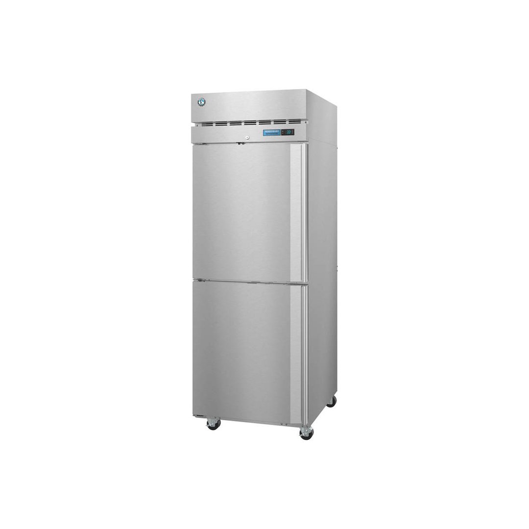 Hoshizaki R1A-HSL 27" One Section Reach-In Refrigerator w/ Left Hinged Half Solid Door, All Stainless Steel, 23 cu. ft.