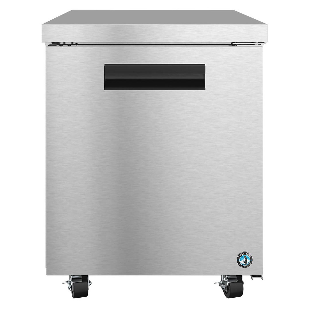 Hoshizaki UR27A 27" One Solid Door Undercounter Refrigerator, 7.21 cu. ft.