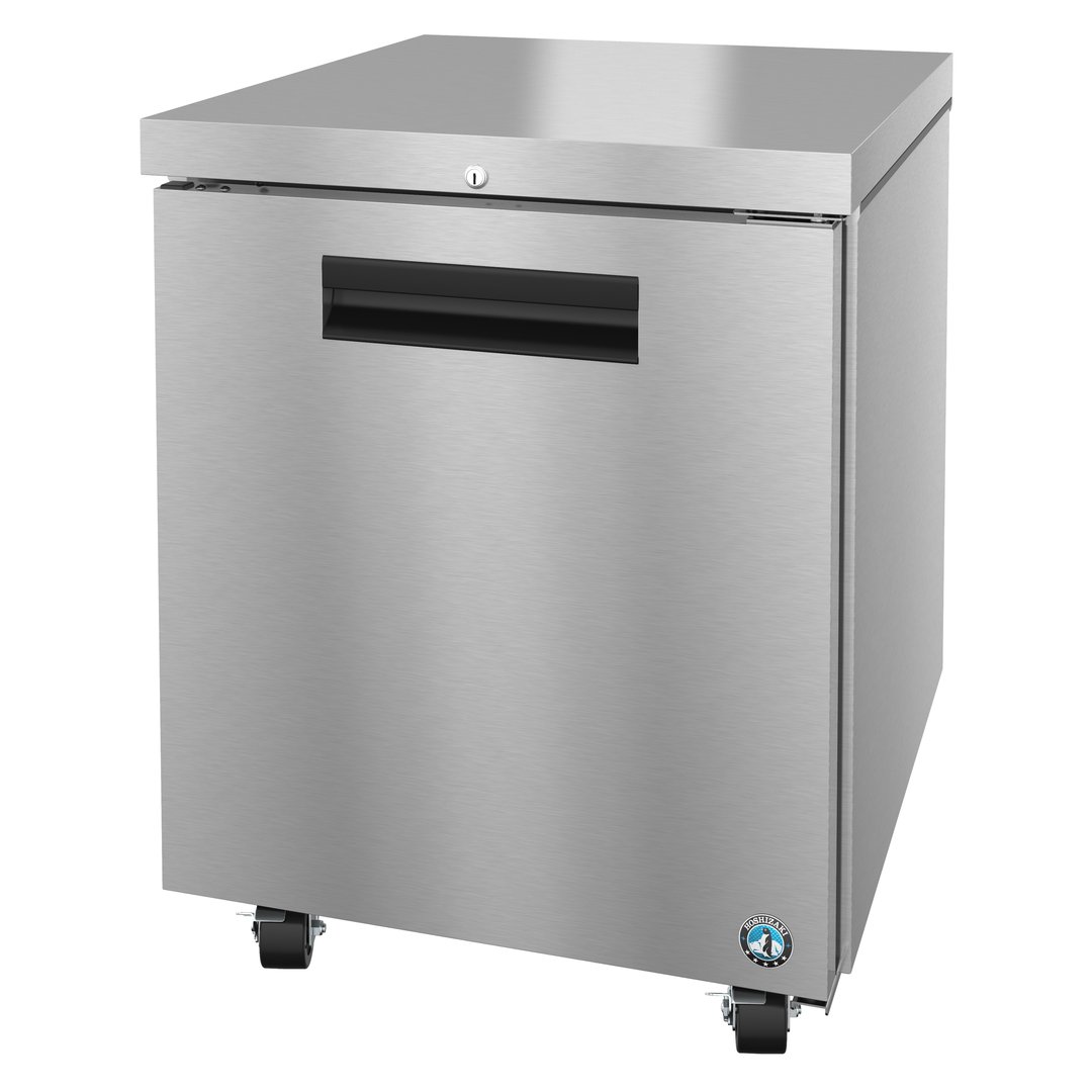 Hoshizaki UR27B-01 27" One Section Undercounter Refrigerator w/ 1 Door, 7.2 cu. ft.
