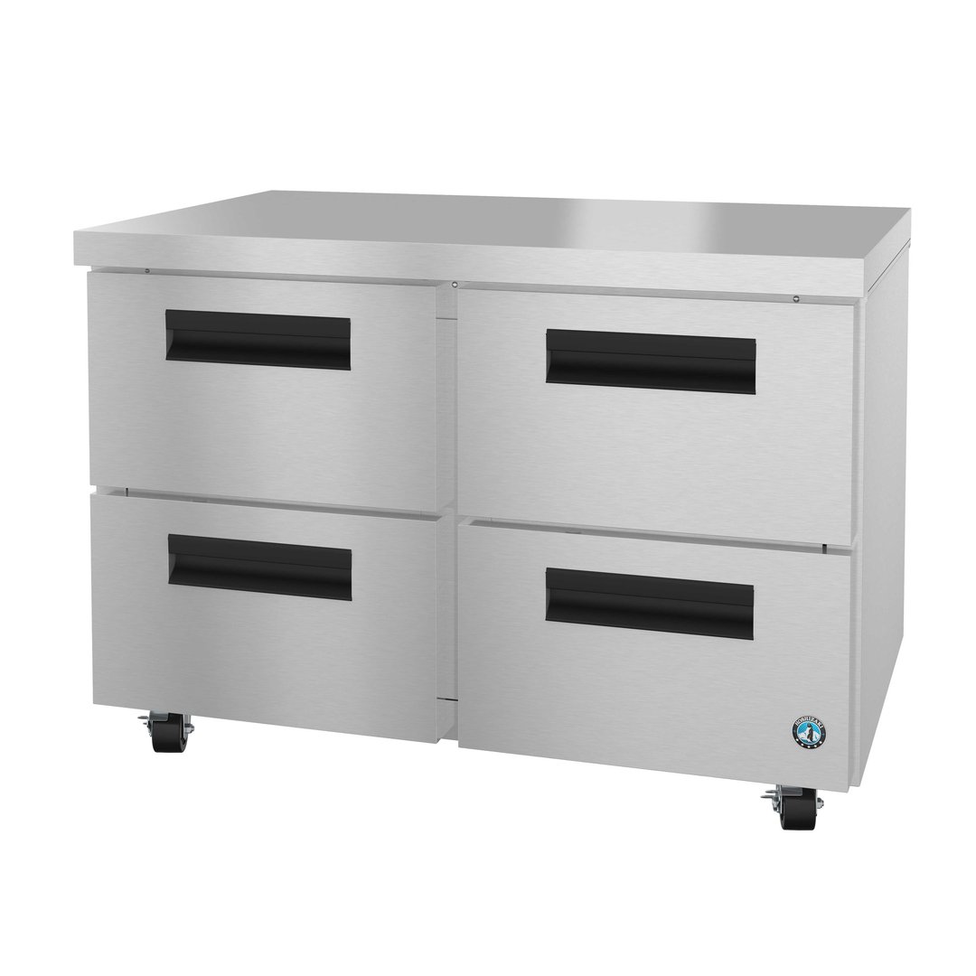 Hoshizaki UR48B-D4 48" Two Section Undercounter Refrigerator w/ 4 Drawers, 13.66 cu. ft.
