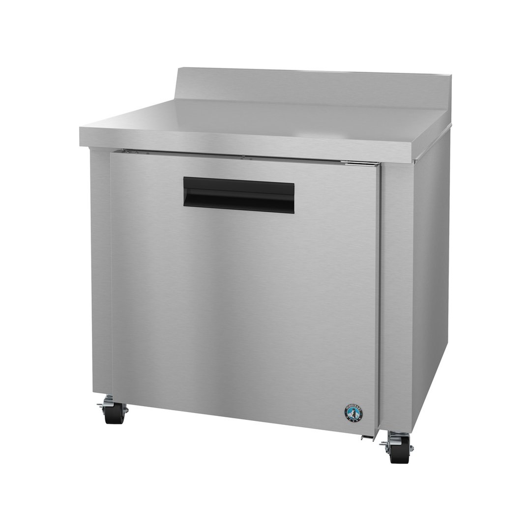 Hoshizaki WR36B-01 36" 1-Section Worktop Refrigerator w/ 1 Lockable Door, 9.9 cu. ft.