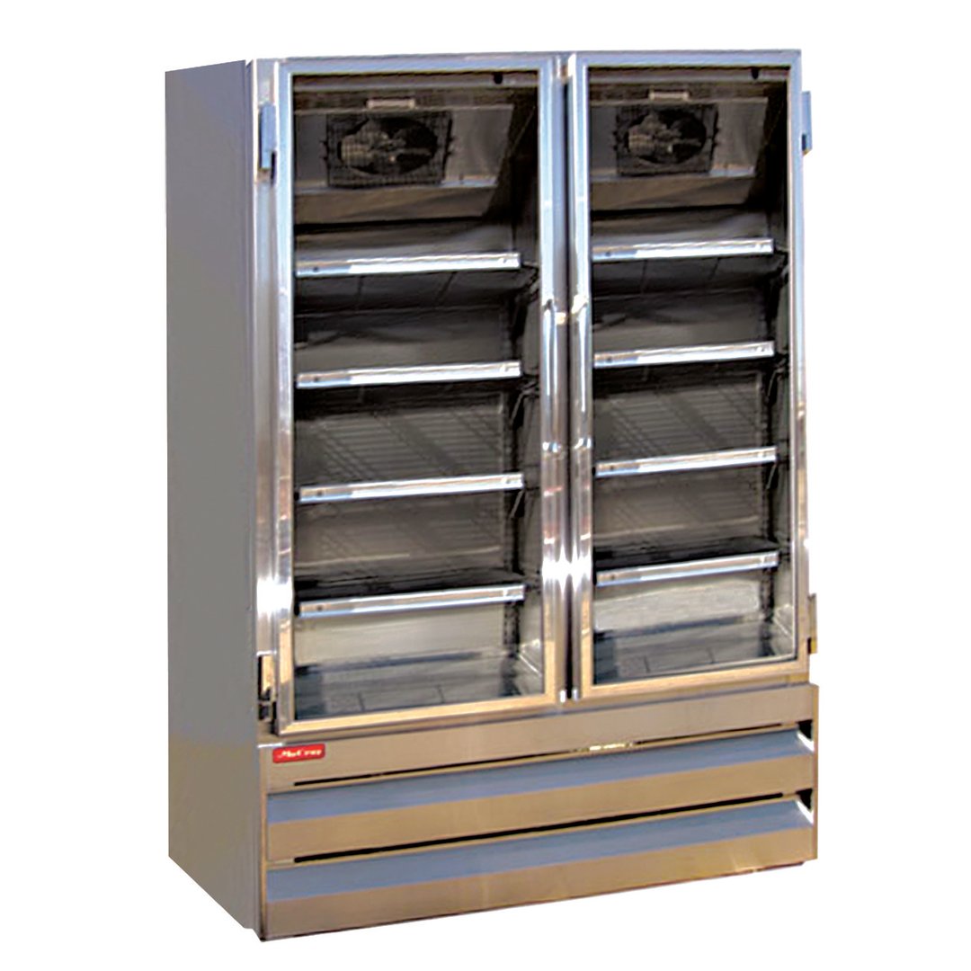 Howard-McCray GF48BM-FF 52" 2 Glass Door Merchandiser Freezer in White, 48 cu. ft.