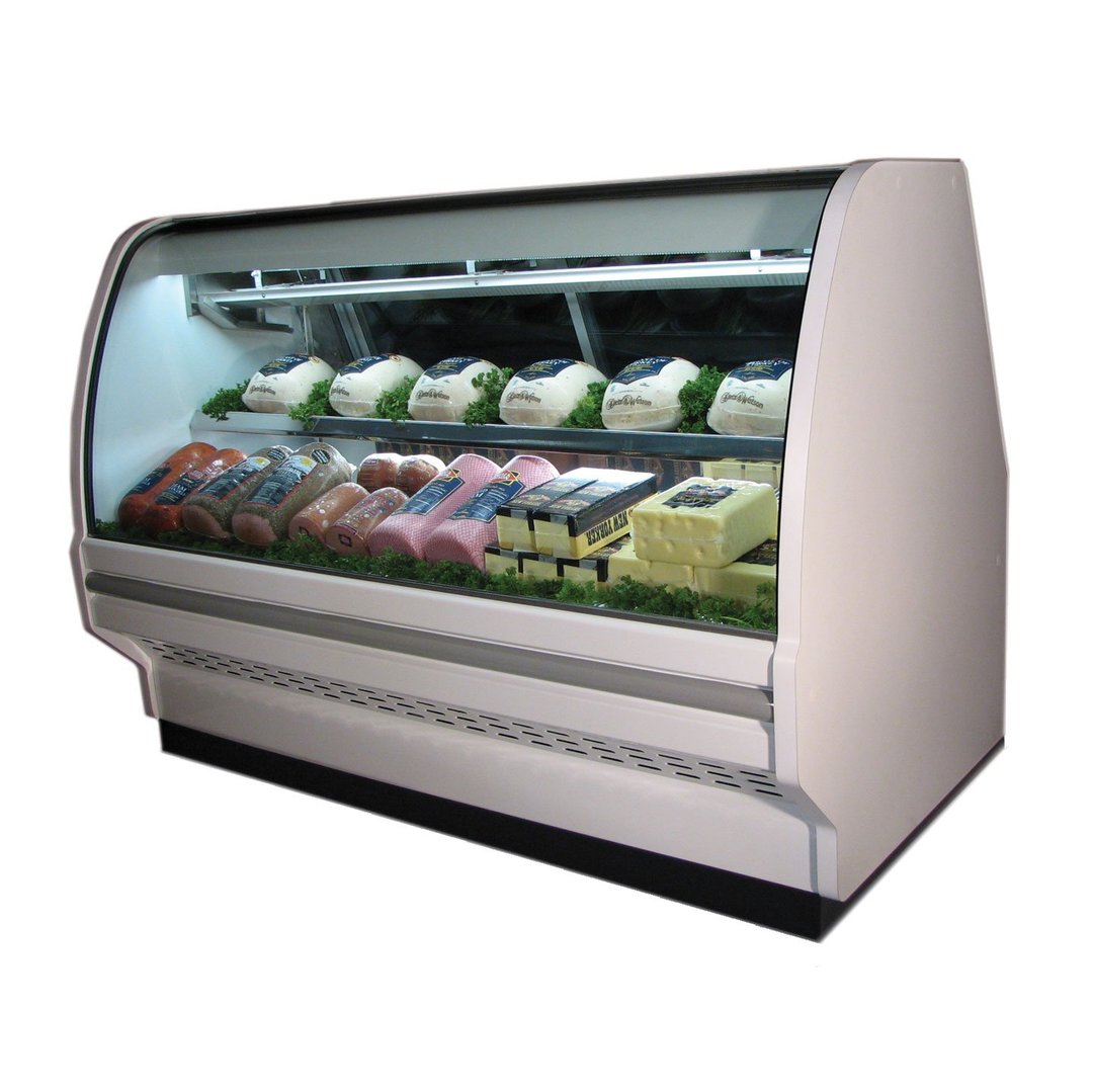 Howard-McCray R-CDS40E-4C-BE-LED 52" Curved Refrigerated Deli Display Case