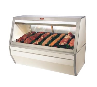Howard-McCray SC-CMS35-8-LED 95" Double Duty Flat Refrigerated Meat Display Case