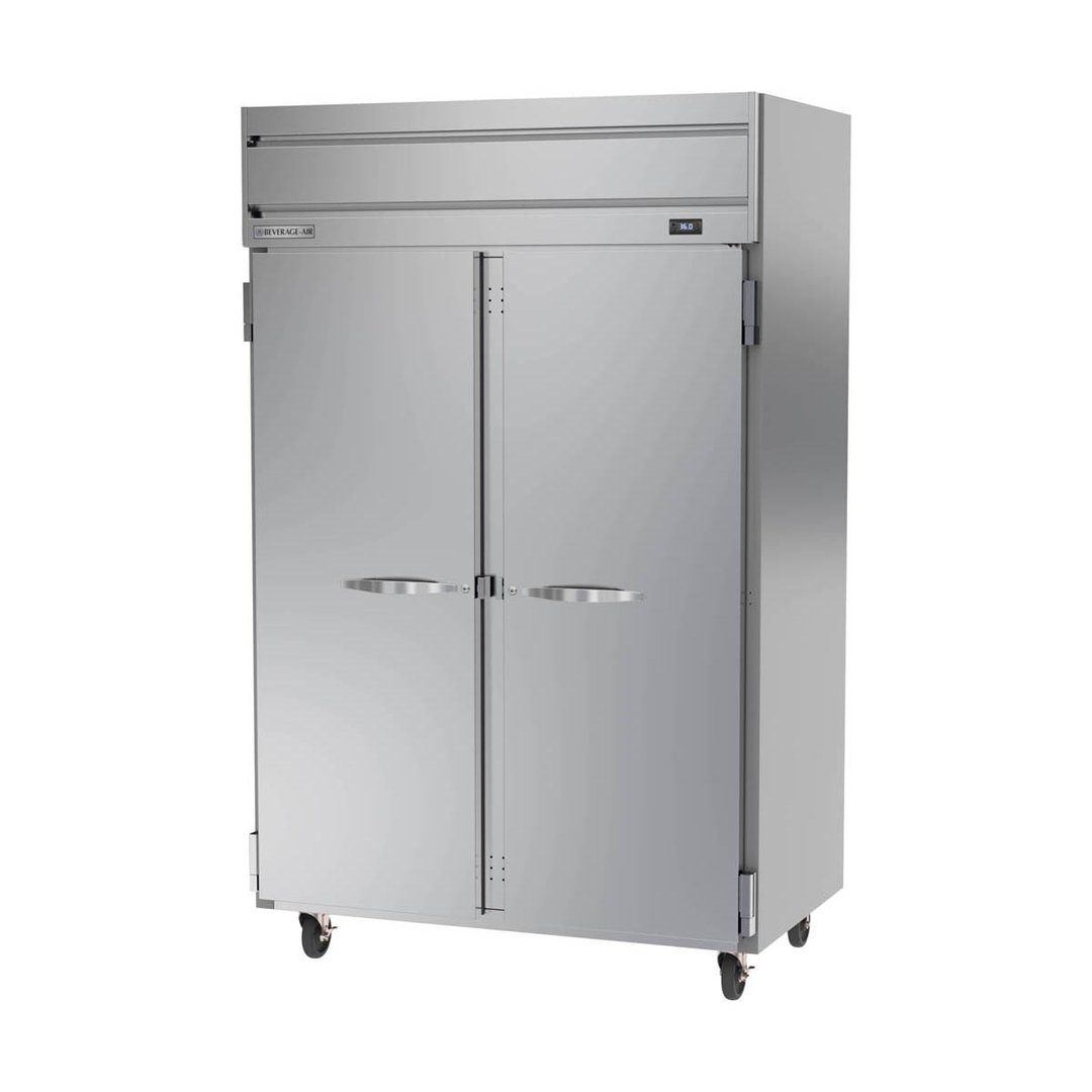 Beverage Air HRS2HC-1S Two Section Reach-In Refrigerator w/ 2 Solid Full Doors, Top Mounted, 1/3 hp, 47 cu. ft.