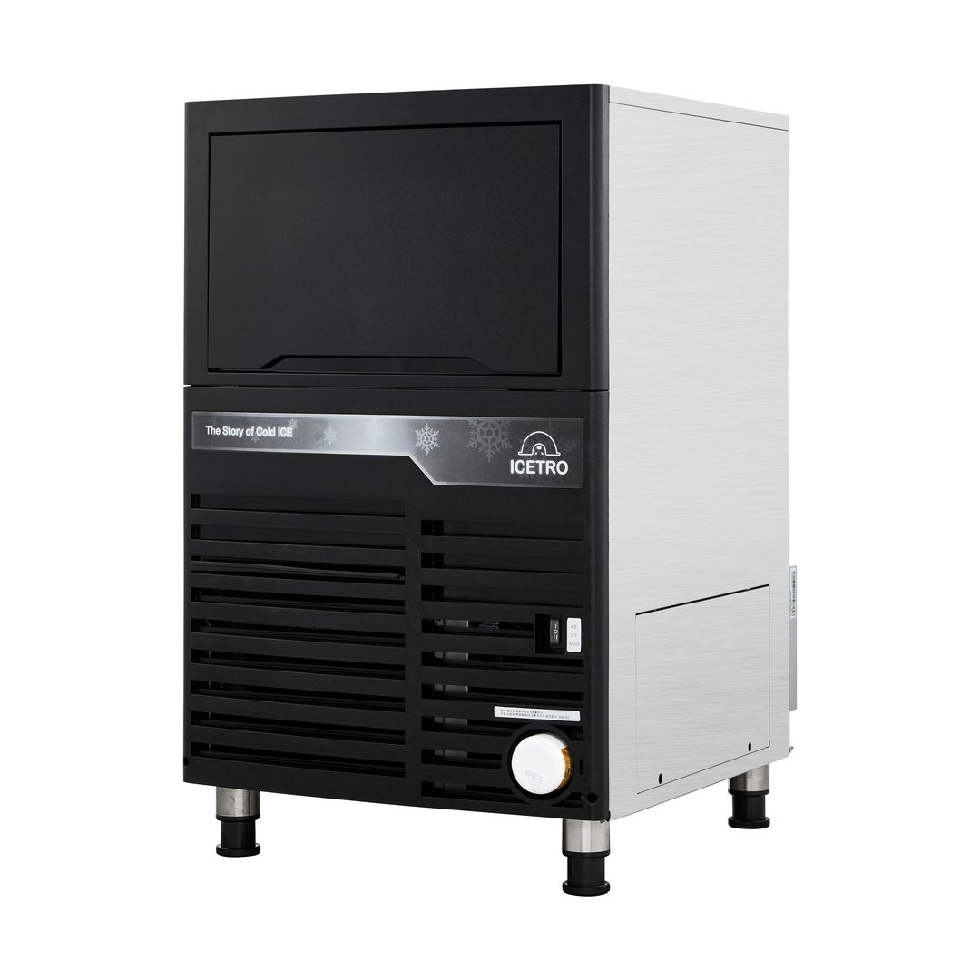 Icetro WU-0100-AC 21" Air Cooled Full Cube 105 lb Undercounter Ice Machine with 27 lb Bin