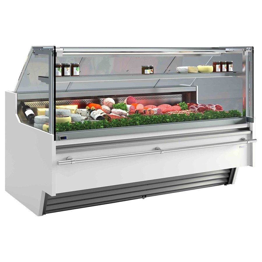 Infrico USA IDC-VBC18SCP 76" Single Duty Flat Refrigerated Meat Display Case