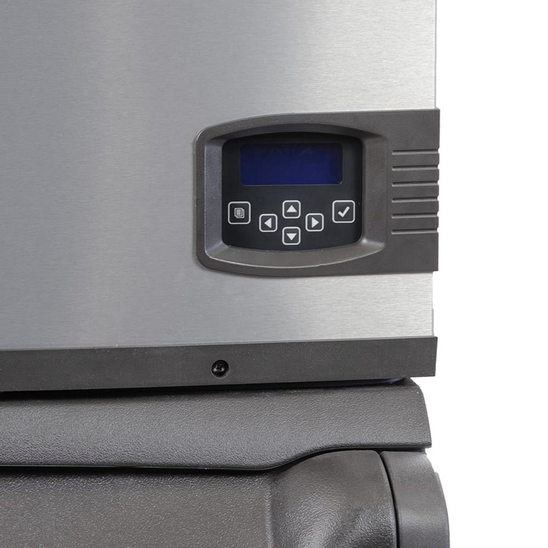 Manitowoc IDT0450A/D400 Air Cooled Full Cube 470 lb Ice Machine with Bin, 365 lb Storage