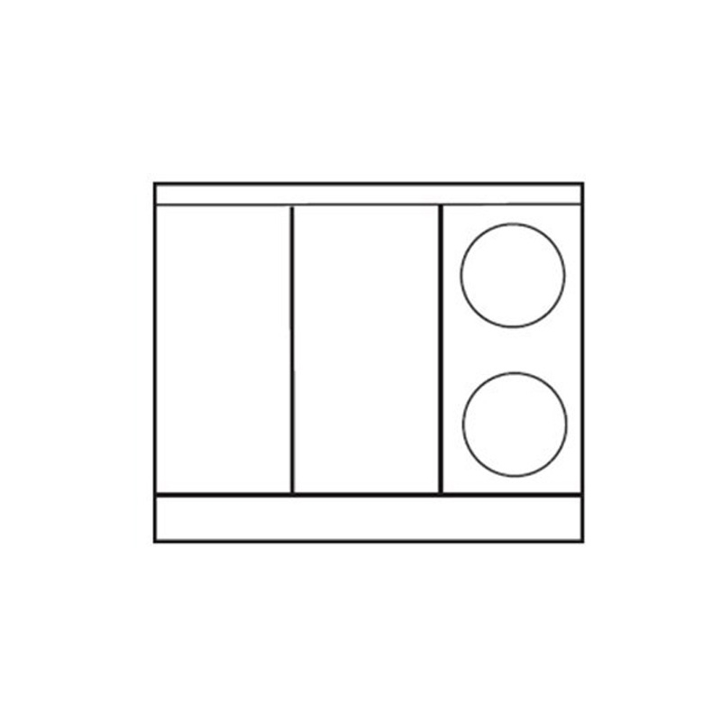 Imperial IHR-2HT-2-E-M 36" Electric Heavy Duty Range