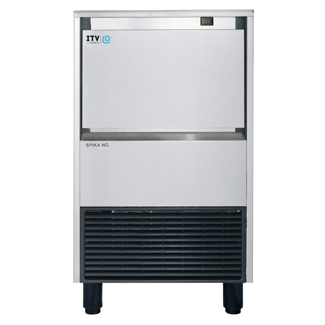 ITV Ice Makers SPIKA NG 160 21" Air Cooled Full Cube 159 lb Undercounter Ice Machine with 44 lb Bin