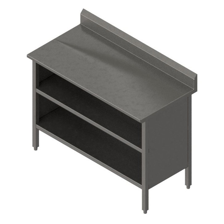 John Boos EBOS6R5-3036 36" Cabinet Base Open Front Work Table