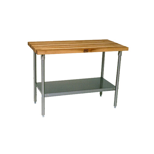 John Boos SNS02-X Wood Top Work Table