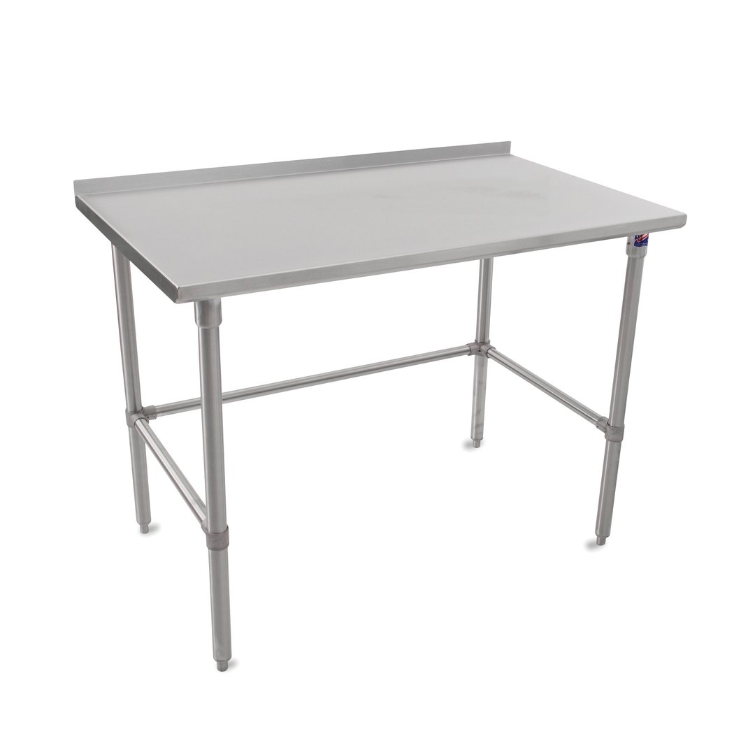 John Boos ST6R1.5-2448SBW Stainless Steel Top " 40" - 48" Work Table