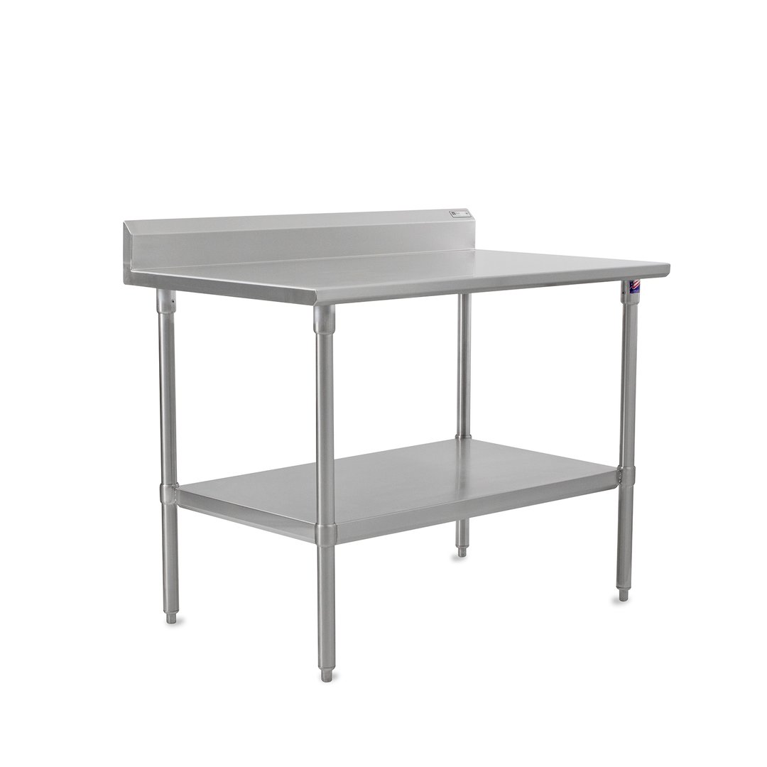 John Boos ST6R5-3624SSW Stainless Steel Top " 24" - 27" Work Table