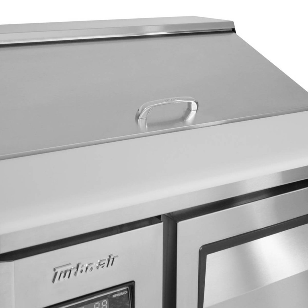 Turbo Air JST-36-N 35" One Section Sandwich / Salad Prep Table w/ 1 Door, 8 Pans