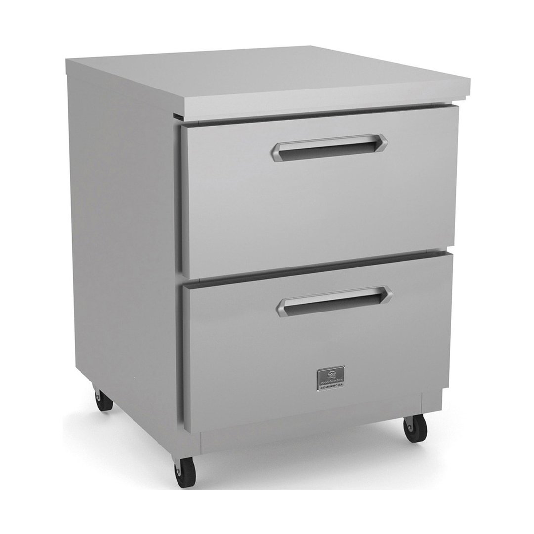 Kelvinator KCHUC27.2DR-32 27" One Section Undercounter Refrigerator w/ 2 Drawers, 6.5 cu. ft.