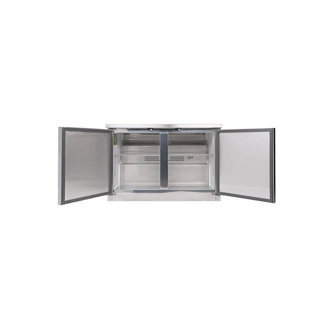 Kelvinator KCHUC48F 48" 2-Section Undercounter Freezer w/ 2 Doors, 12 cu. ft.