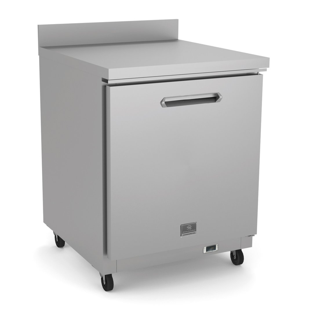 Kelvinator KCHUCWT27F 27" 1-Section Undercounter Freezer w/ 1 Door and Worktop, 6.5 cu. ft.