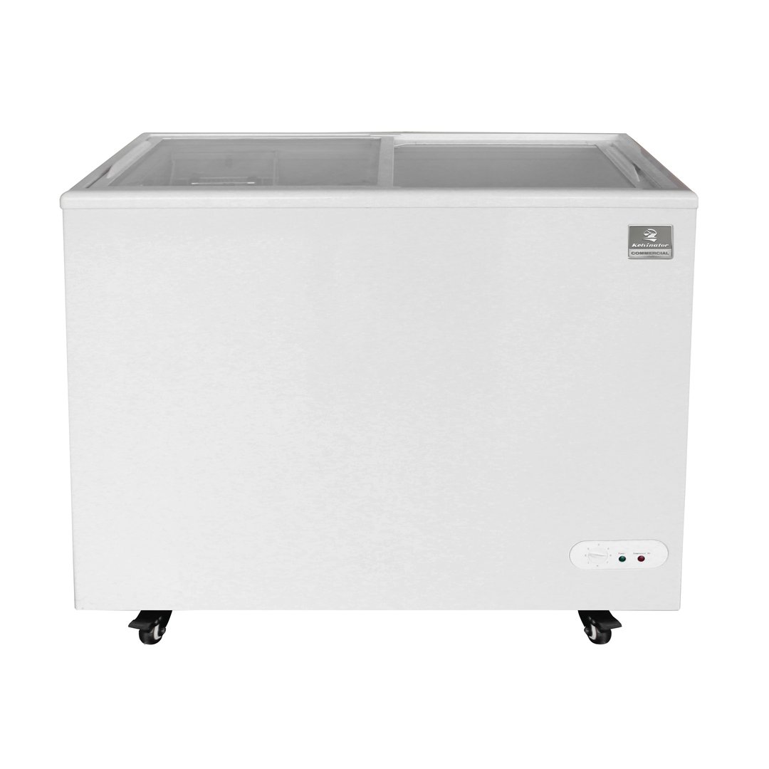 Kelvinator KCNF073WS 38" Flat Lid Ice Cream Display Freezer, 7 cu. ft.