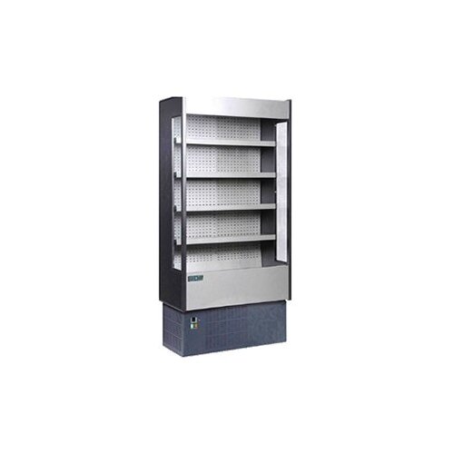 Hydra-Kool KGH-OF-40-S 41" Vertical Open Air Forced Merchandiser, Self-Contained, 4 Shelves, 23.3 cu. ft.
