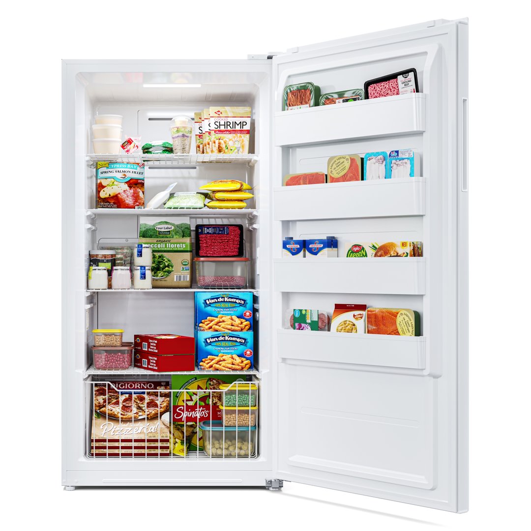 Koolmore RUF-17C 32" One Section Reach-In Refrigerator/Freezer in White, 17 cu. ft.