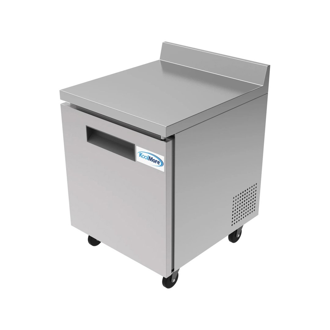 Koolmore RWT-1D-6C 27" 1-Section Worktop Refrigerator w/ 1 Door, 6.3 cu. ft.