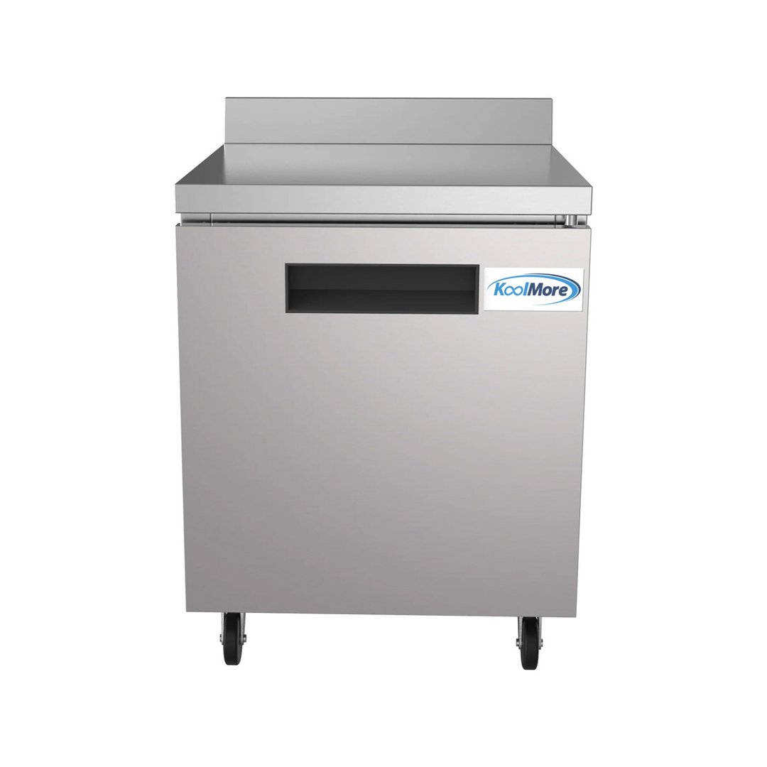 Koolmore RWT-1D-6C 27" 1-Section Worktop Refrigerator w/ 1 Door, 6.3 cu. ft.