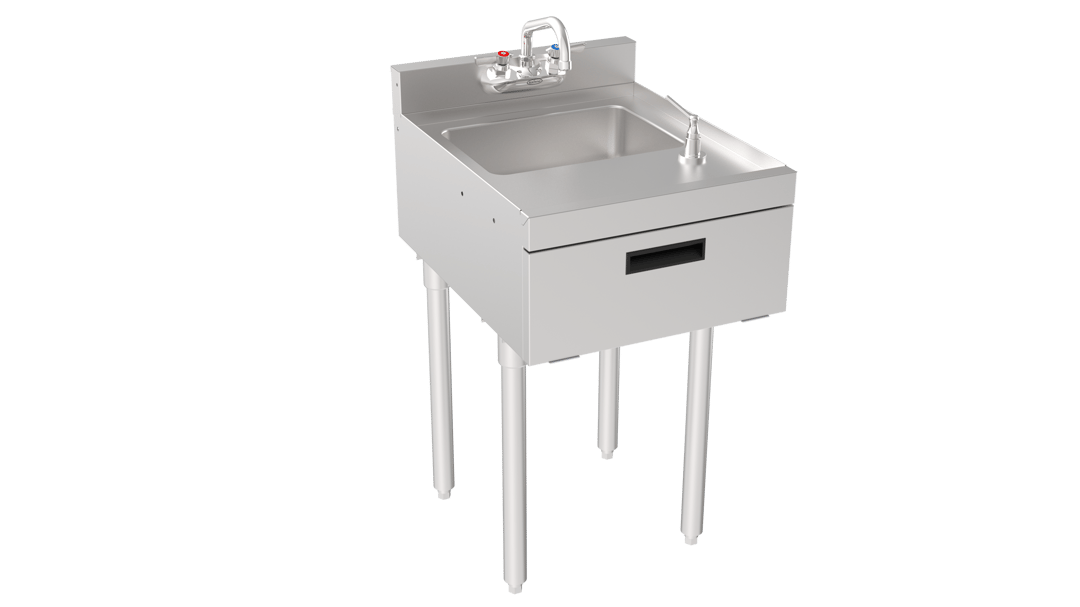 Krowne 18-18ST Underbar Hand Sink Unit