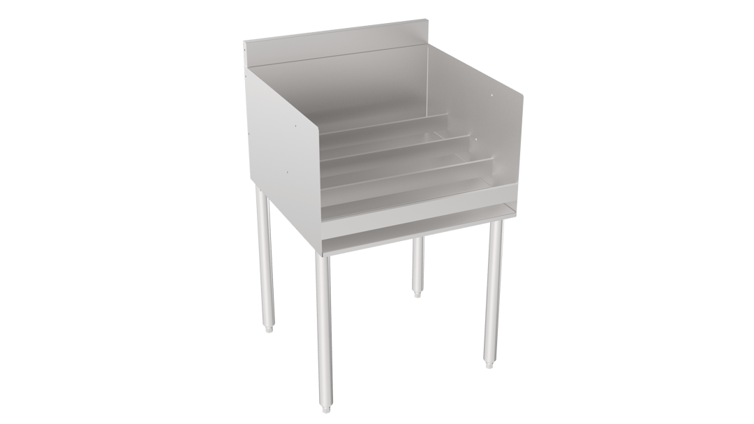 Krowne 18-24RD Underbar Bottle Storage Display Unit