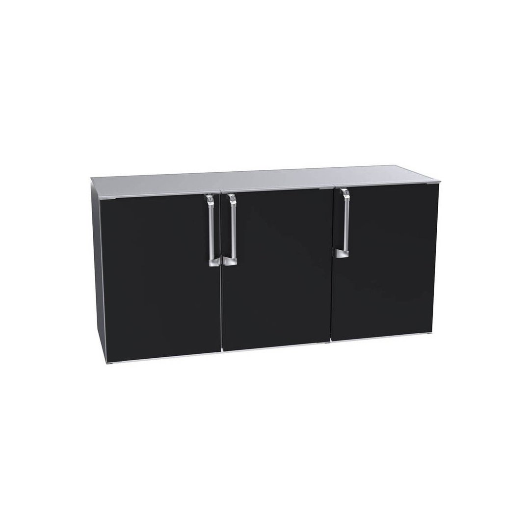 Krowne BD72 72" Three Section Back Bar Dry Storage Cabinet