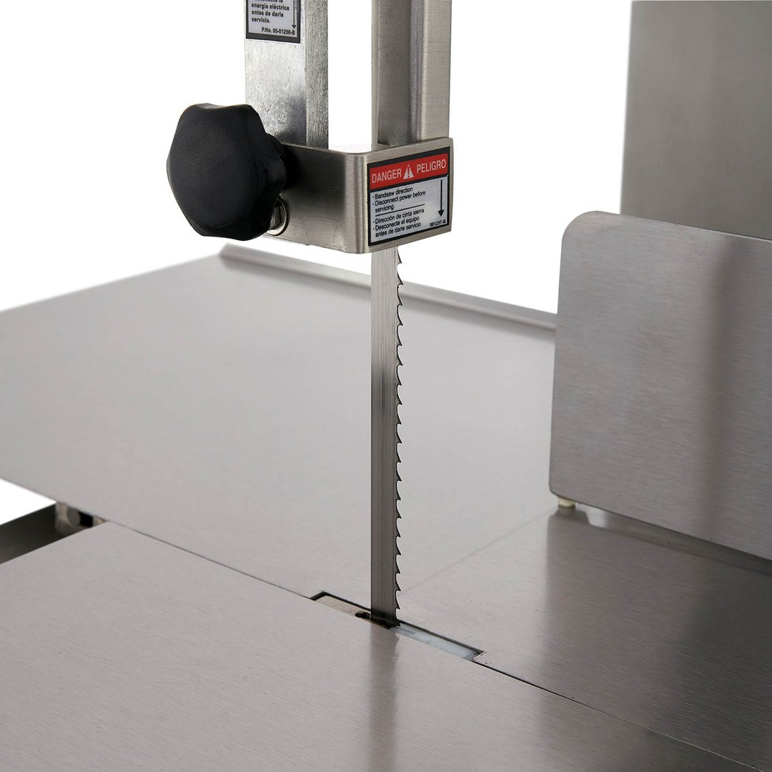 Pro-Cut KS-116-V2 Floor Model 116" Stainless Steel Meat Saw,1.5 hp, 220/60/1-Ph