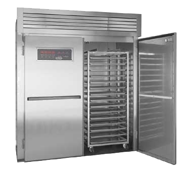 LBC Bakery LRP2S-60P Roll-Thru Full Height Insulated Double Wide Proofer Cabinet, (4) Solid Doors without Floor