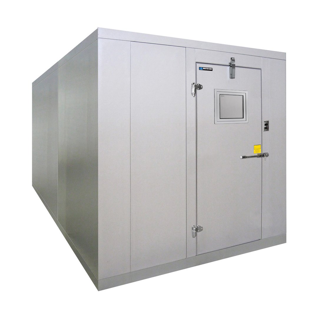 Master-Bilt 7X20X7-7 Quick Ship Indoor Walk-In Combo Box Only w/ Floor, 7' X 20', 10'/10' Split