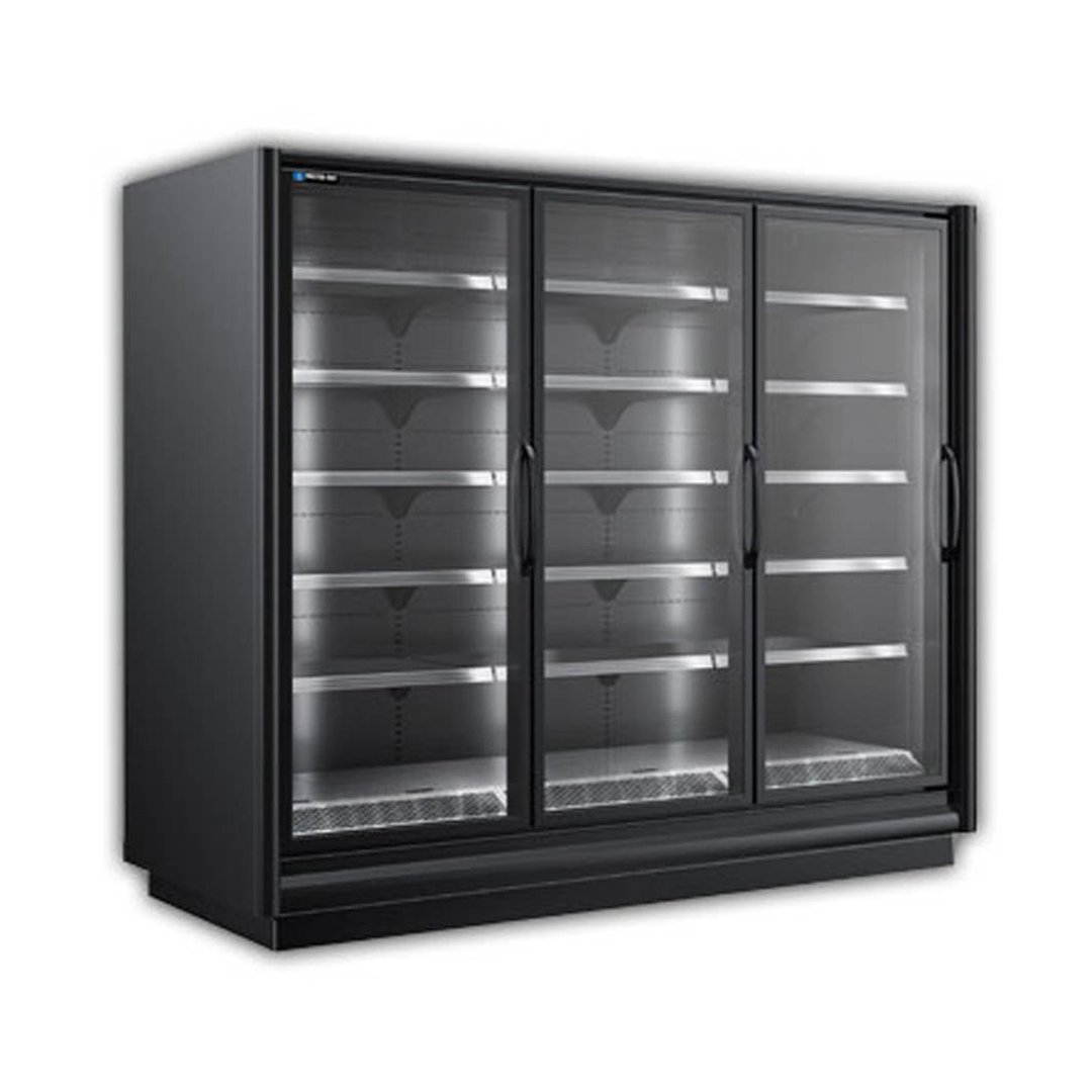 Master-Bilt BEM-3-30 92" 3-Section Glass Door Merchandiser Refrigerator, 80.6 cu. ft.