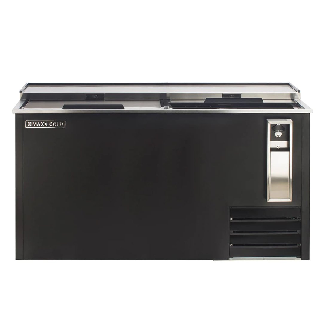Maxx Cold MXCR65BHC 64" X-Series Bottle Cooler w/ 17.0 cu. ft., Side-Mounted Compressor