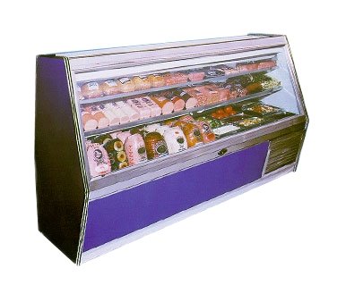 MarcRefrig MDL-8 S/C 94" Flat Refrigerated Deli Display Case