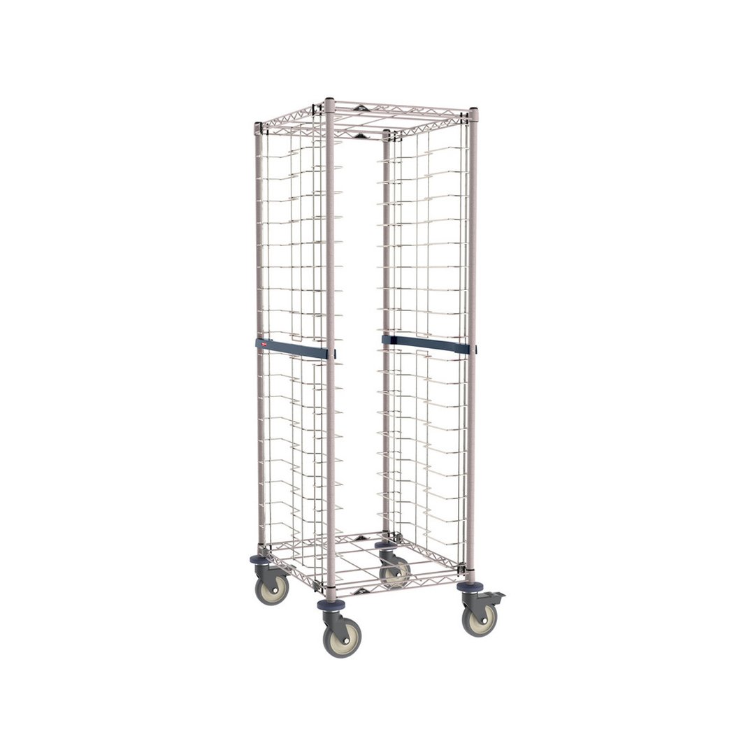 Metro RE3K4S 20  Pan End Load Stainless Steel Metroseal Gray Wire Bun / Sheet Pan Rack 