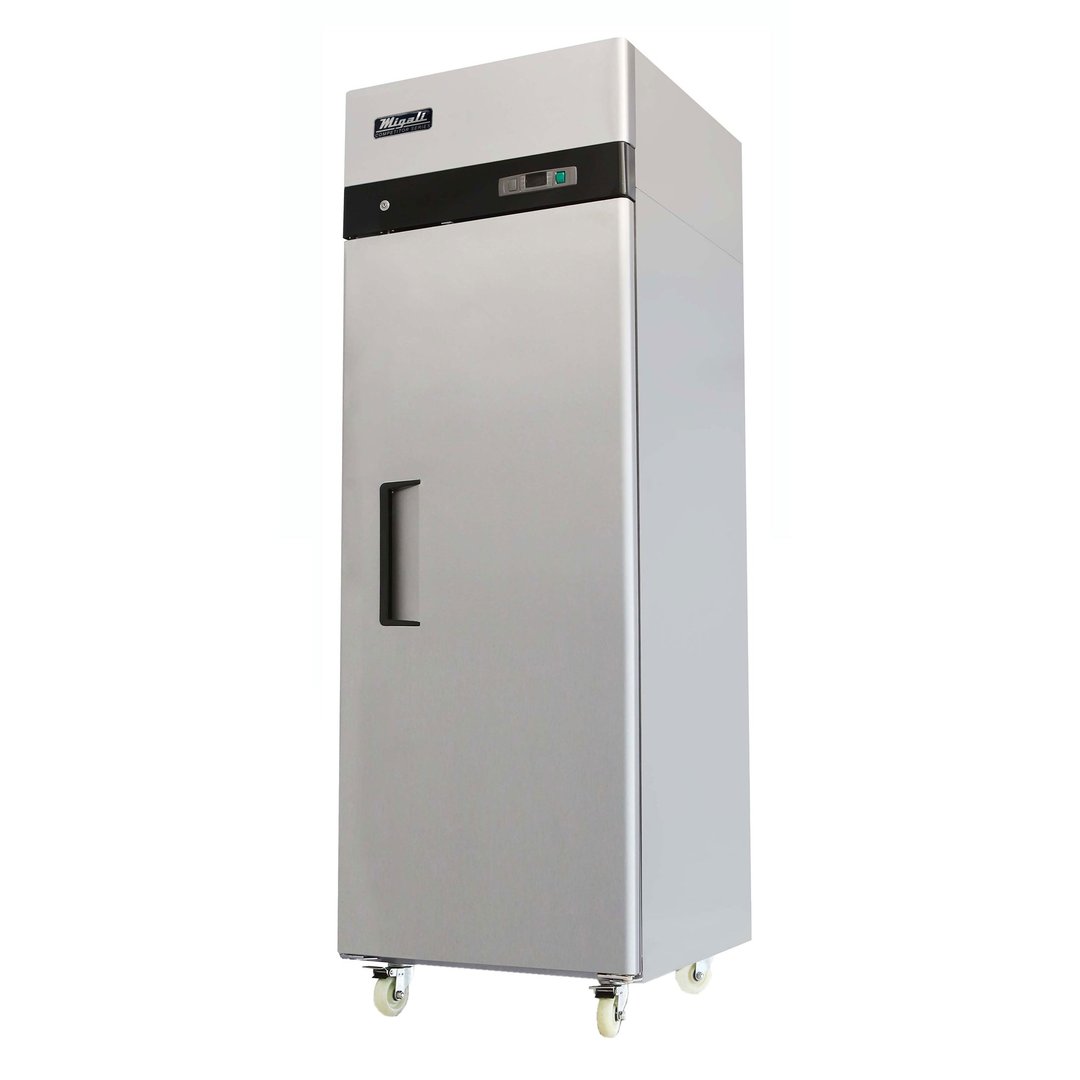 Migali C-1R-HC 28" One Section Reach-In Refrigerator w/ Solid Right Hinged Door, Top Mount, 21 cu. ft.