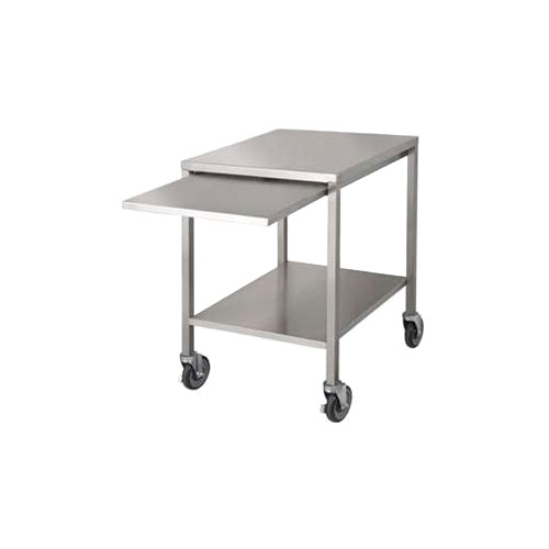 Market Forge 92-1012 24" Undershelf MSS Mobile Stand 28"D x 34"H w/ Removable Slide-Out Shelf